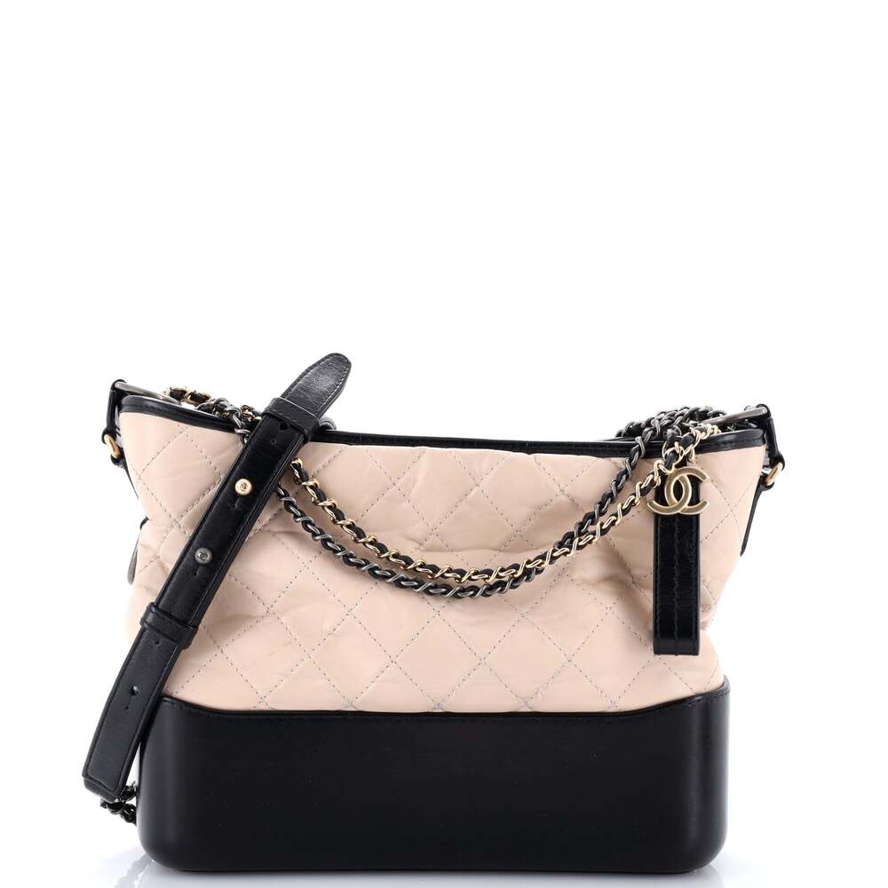 Chanel Gabrielle Hobo Quilted Aged #337409C29B